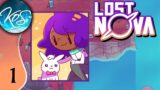 Lost Nova 1 –  RELEASE! WATERCOLOR ADVENTURE IN SPACE – First Look, Let's Play