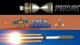 MARS HUMAN FLIGHT MISSION- Mars rover and crew mission in spaceflight simulator