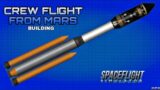 MARS ROVER & CREW CAPSULE- mars human flight mission rover & capsule in spaceflight simulator