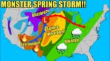 MONSTER Storm Bringing A Blizzard, Severe Weather, Wildfire Outbreak, and Flooding // MUST WATCH!