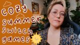 MUST PLAY cozy nintendo switch games for summer!