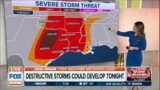 Major Severe Storm Outbreak For Tuesday Stretches From Southern Minnesota Down Towards TX