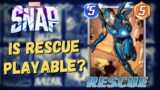 Make a Viable Rescue Deck (Difficulty: Impossible) | Deck Guide Marvel Snap