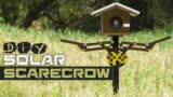Making a DIY Solar Scarecrow For Farm Protection | Bird and Animal Repeller