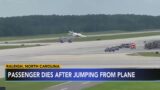 Man jumps out of plane without parachute and dies before emergency landing at airport: Officials