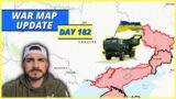 Map Update – Russian Invasion of Ukraine (Day 182)