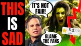 Mark Ruffalo BLAMES FANS After She-Hulk Gets DESTROYED | Marvel Is DESPERATE To Stop The Backlash