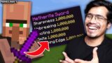 Minecraft, But Villagers Trade 1,000,000 Enchants !!