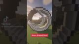 Minecraft Moon Shaped-Base.  Talking To the Moon by – Bruno Mars #minecraftshorts #viralvideo