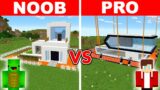 Minecraft NOOB vs PRO: SAFEST ZOMBIE SECURITY HOUSE BUILD CHALLENGE