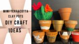 Mini Terracotta Clay Pots – DIY Craft Ideas