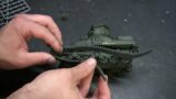 Miniart 1/35th scale workable T41 M4 sherman tank track tutorial / review