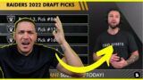 Mitchell Renz Of The Raiders Report And Chat Sports GRADING My Mock Draft Pick! | Raider Honcho