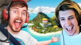 MrBeast Gives His 100,000,000th Subscriber A Private Island | xQc Reacts
