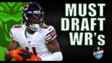 Must Draft Wide Receivers for Fantasy Football