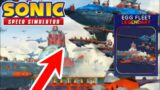 *NEW* EGG FLEET BOSS BATTLE IN SONIC SPEED SIMULATOR!?