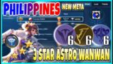 NEW META 6 ASTRO 6 ARCHER 6 SH 3 STAR HYPER WANWAN – PHILLIPINES NEW META ! TOP 1 GLOBAL MAGIC CHESS