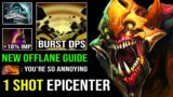 NEW PRO OFFLANE GUIDE 1 Shot Epicenter Sand King 100% Bullying Everyone Dota 2