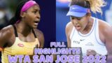 Naomi Osaka vs Coco Gauff Highlights … Wta San Jose 2022 – Mubadala Silicon Classic