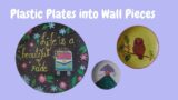 Old Broken  Plates Made into Wall Pieces!