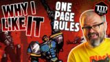 One Page Rules – WHY I LIKE IT