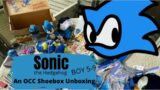 Operation Christmas Child shoebox unboxing for a boy aged 5-9 years with a Sonic the Hedgehog theme