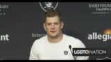 Out NFL player Carl Nassib signs with the Tampa Bay Buccaneers