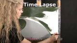 PAINTING TIME LAPSE – Learn How to Draw and Paint "BACK TO SCHOOL" – Easy Acrylic Painting Tutorial