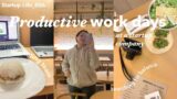 PRODUCTIVE WORK DAYS IN MY LIFE | Marketing at a Startup