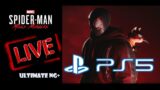 (PS5) Marvel Spider-Man Miles Morales LIVE | Ultimate NG+ | Bodega Cat Suit | Part 04
