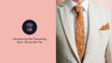 Peggy & Finn | Introducing the Flowering Gum Terracotta Tie