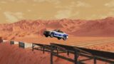 Police Car Vs Death Desert Jump | BeamNg.Drive