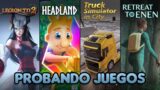Probando Juegos – Legion TD 2, Headland, Truck Simulator in City y Retreat To Enen