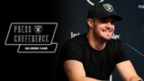 QB Derek Carr's Contract Extension Press Conference – 4.13.22 | Raiders | NFL