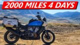 REAL WORLD Long Distance Test on the H-D Pan America