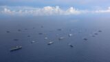 RIMPAC 2022 Fleet Sails in Formation, Part 1
