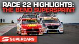 Race 22 Highlights – OTR The Bend SuperSprint | Supercars 2022