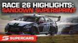 Race 26 Highlights – Penrite Oil Sandown SuperSprint | Supercars 2022