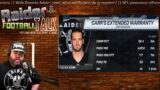 RaiderFootballTalk LIVE: RAIDERS DEREK CARR NEW CONTRACT BREAKDOWN | NFL EXPERT CALLS OUT CARR WHY?