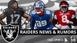 Raiders Rumors On Minicamp, 2022 NFL Draft + Kadarius Toney Trade News & James Bradberry Trade Idea