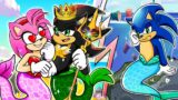 Rich Vs Poor Mermaid in Love – When Sonic Love Amy? | Sonic the Hedgehog 2 Animation