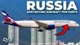Russia DESTROYING Aircraft
