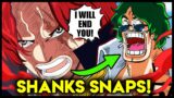 SHANKS FINALLY SNAPS!! Shanks vs Admiral Green Bull just SHOCKED EVERYONE! One Piece 1055