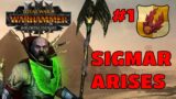 SIGMAR SPEAKS THROUGH ME! Volkmar The Grim  – Immortal Empires Campaign | Total War Warhammer 3
