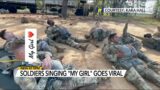 SOUND UP! Fort Bragg soldiers sing "My Girl" in viral Tik Tok video