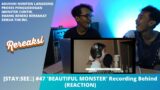 STAYC BEAUTIFUL MONSTER RECORDING BEHIND (REACTION)
