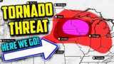 Severe Weather Outbreak Tomorrow, Possible Derecho Event, Tornado Threat, Gorilla Hail