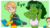 She-Hulk and Cypher | S1E10 | Eye candy | Animation
