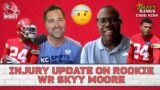 Skyy Moore INJURY Update, RB Position BATTLE + MORE from Chiefs Training Camp with Nate Taylor