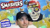 Smashers Dino Island Pirate Skulls Collectable Stress Relief? T. Rex and Megalodon Review